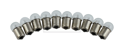 10x Glhlampe R10W 24V 10W